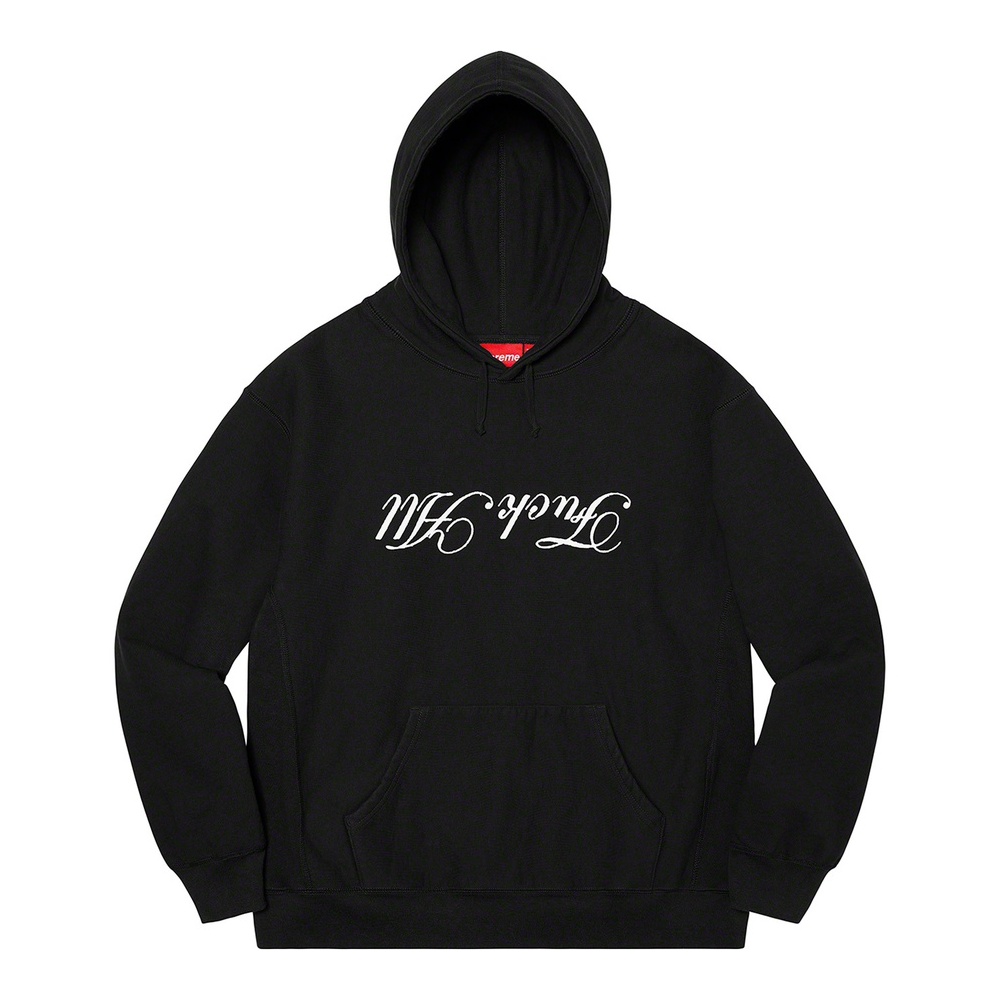 Supreme x Jamie Reid F**k All Hooded Sweatshirt | Black