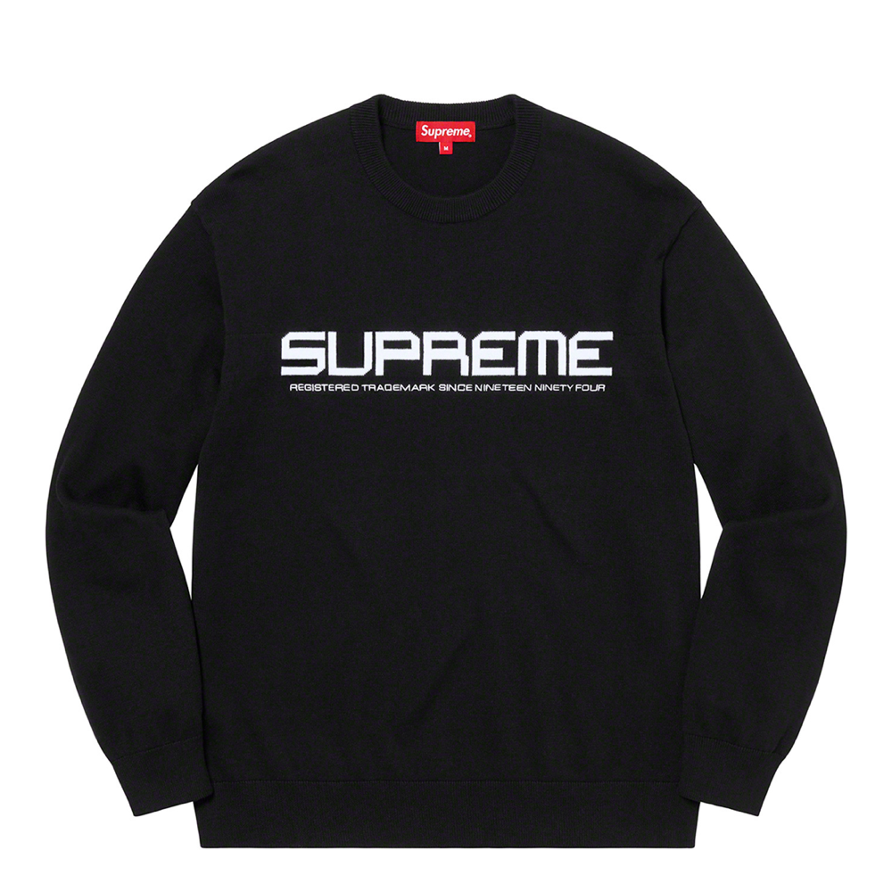 Supreme top pullover black